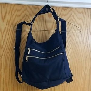 Sandra Roberts Squared bag purse / backpack combo
